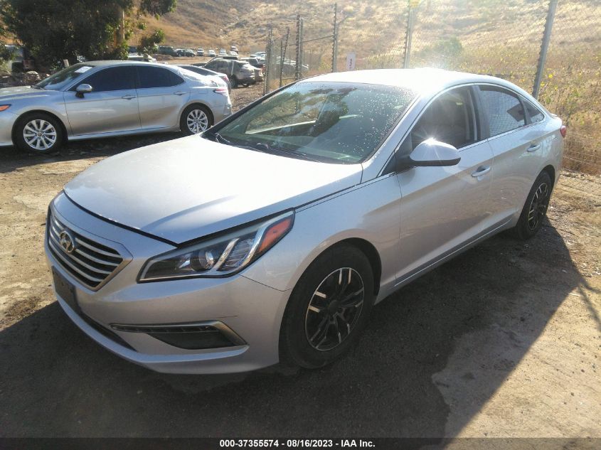 2015 HYUNDAI SONATA 2.4L SE - 5NPE24AF1FH034468