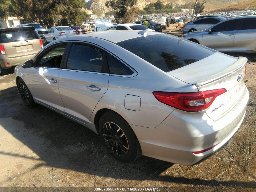 2015 HYUNDAI SONATA 2.4L SE - 5NPE24AF1FH034468