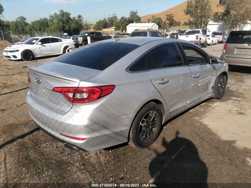 2015 HYUNDAI SONATA 2.4L SE - 5NPE24AF1FH034468