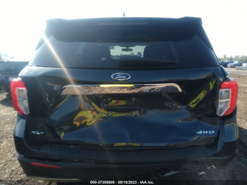 2022 FORD EXPLORER XLT - 1FMSK8DH9NGC04176