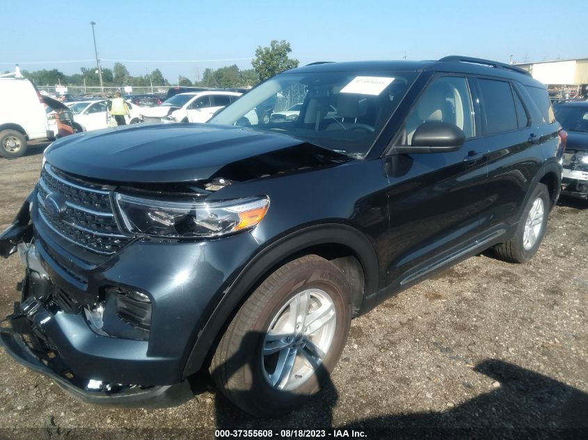 2022 FORD EXPLORER XLT - 1FMSK8DH9NGC04176