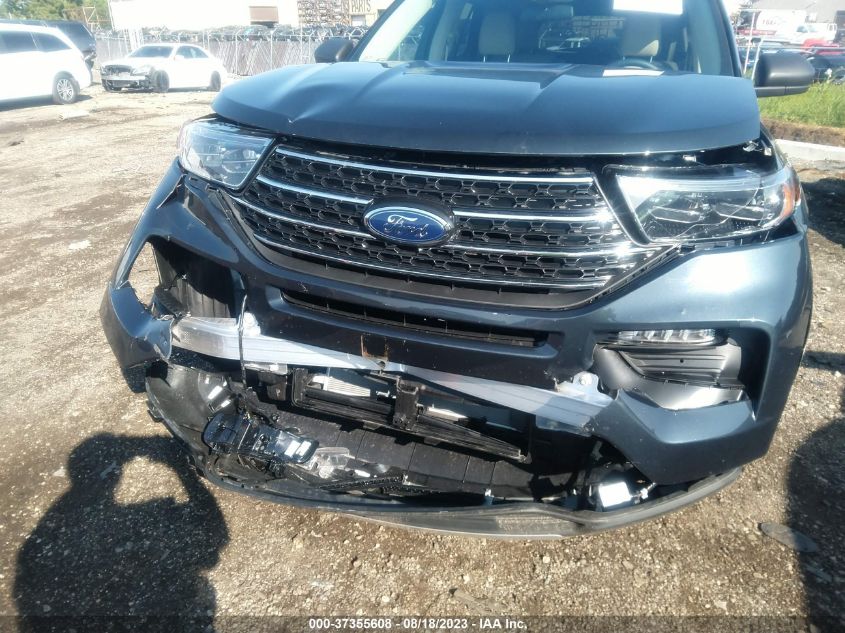 2022 FORD EXPLORER XLT - 1FMSK8DH9NGC04176