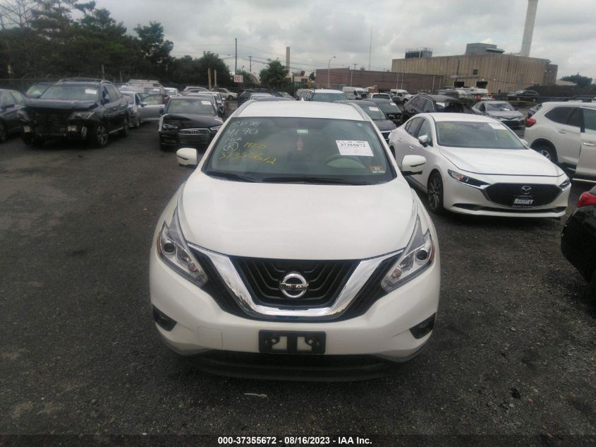 2017 NISSAN MURANO S/SL/SV/PLATINUM - 5N1AZ2MH6HN105142