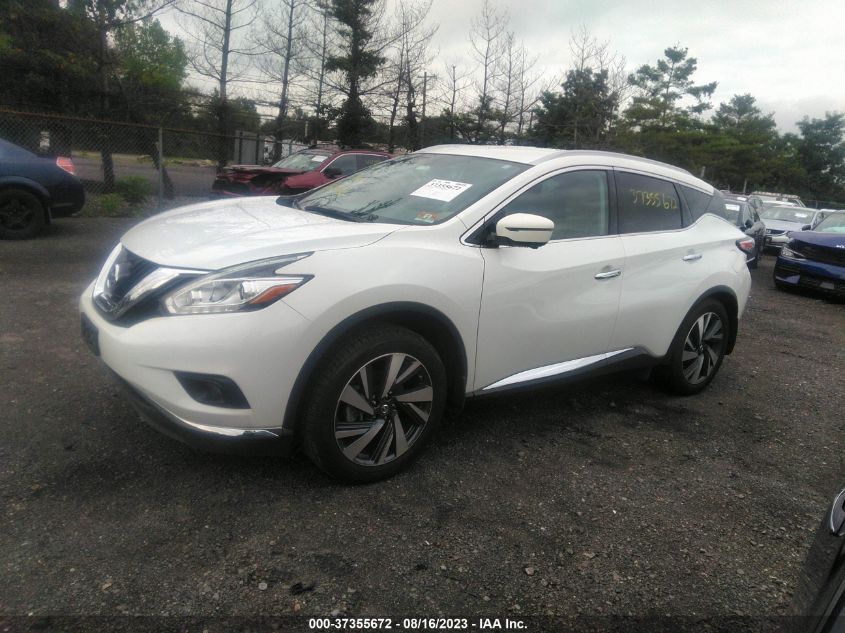 2017 NISSAN MURANO S/SL/SV/PLATINUM - 5N1AZ2MH6HN105142