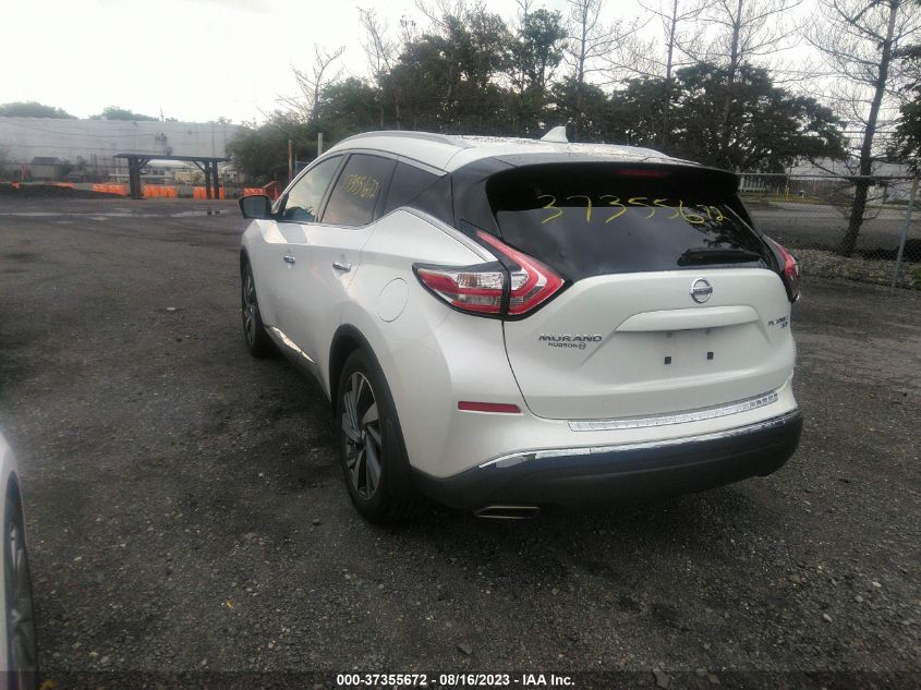 2017 NISSAN MURANO S/SL/SV/PLATINUM - 5N1AZ2MH6HN105142