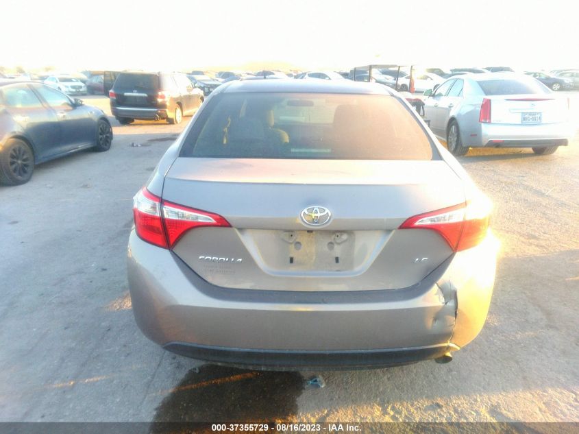 2014 TOYOTA COROLLA LE - 2T1BURHE9EC207405