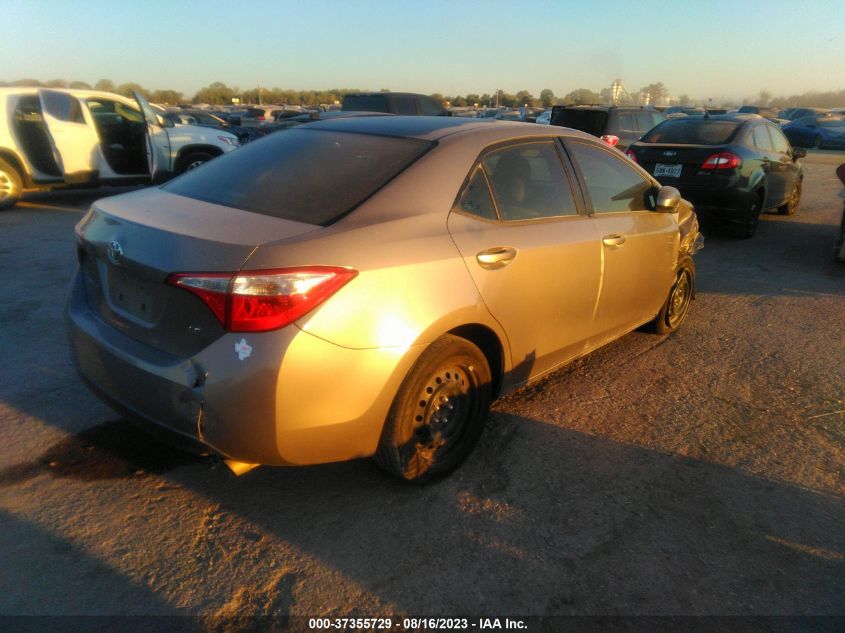 2014 TOYOTA COROLLA LE - 2T1BURHE9EC207405