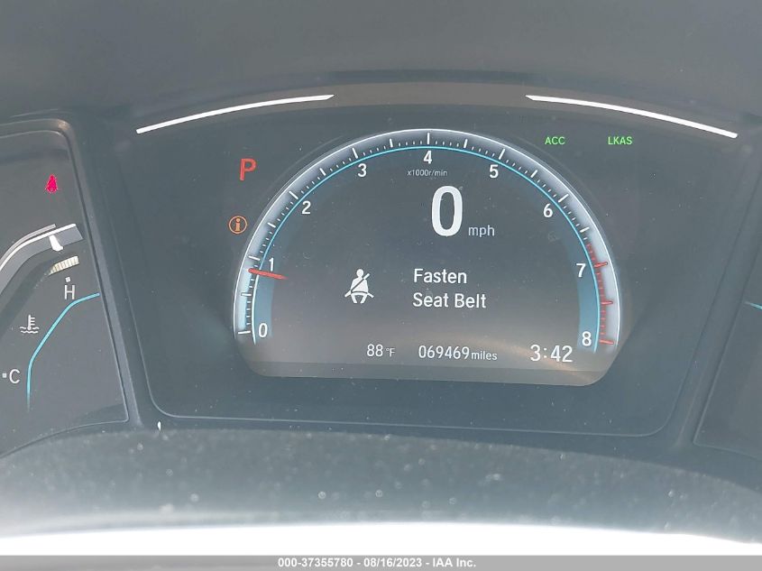 2019 HONDA CIVIC SEDAN LX - 19XFC2F64KE001610