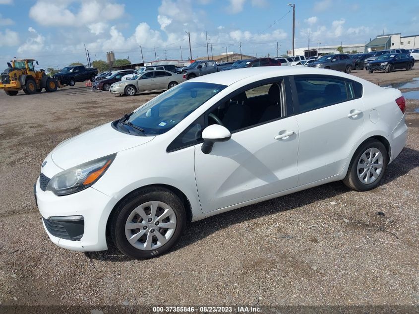 2016 KIA RIO LX - KNADM4A31G6593569