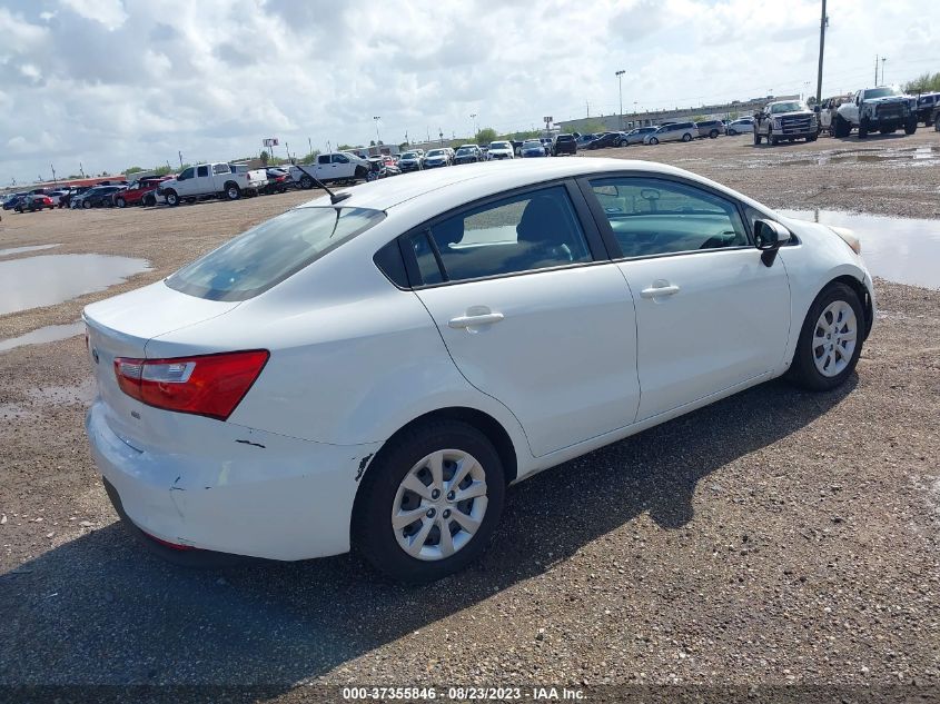 2016 KIA RIO LX - KNADM4A31G6593569