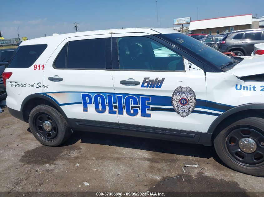 2016 FORD UTILITY POLICE INTERCEPTOR 1FM5K8AR0GGB07087