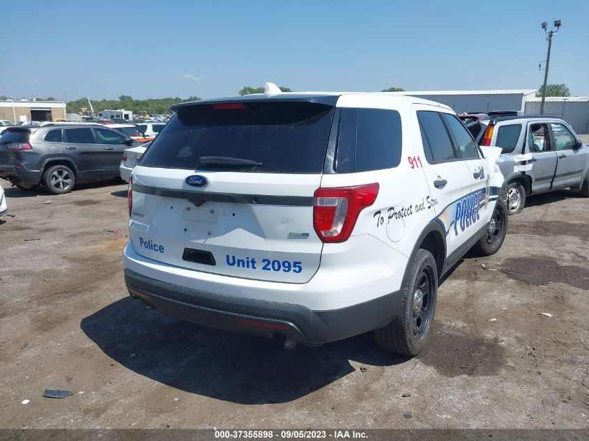 2016 FORD UTILITY POLICE INTERCEPTOR 1FM5K8AR0GGB07087