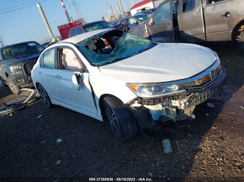 2017 HONDA ACCORD SEDAN SPORT SE - 1HGCR2F12HA085834