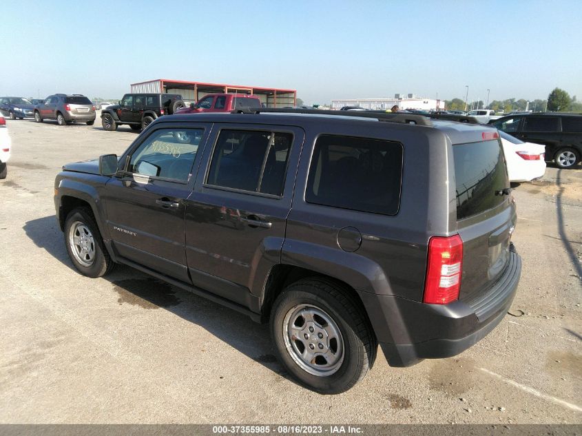 2015 JEEP PATRIOT SPORT - 1C4NJPBA3FD170677