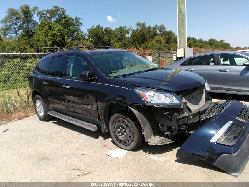 2017 CHEVROLET TRAVERSE LS - 1GNKRFED6HJ104390