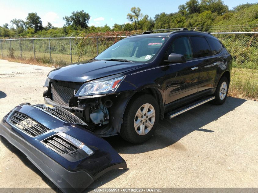 2017 CHEVROLET TRAVERSE LS - 1GNKRFED6HJ104390