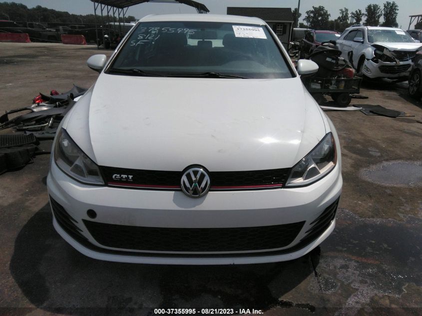 2016 VOLKSWAGEN GOLF GTI S - 3VW4T7AU0GM069780