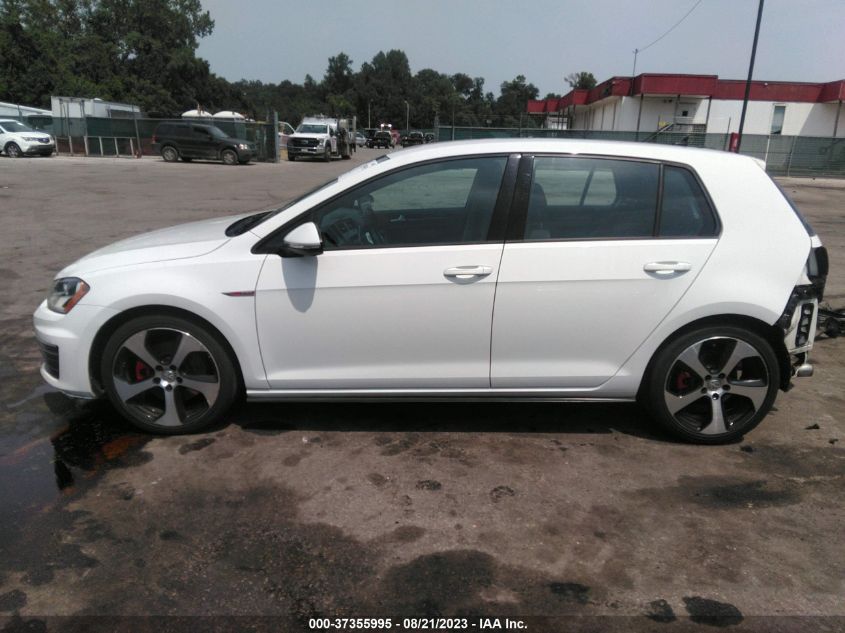 2016 VOLKSWAGEN GOLF GTI S - 3VW4T7AU0GM069780