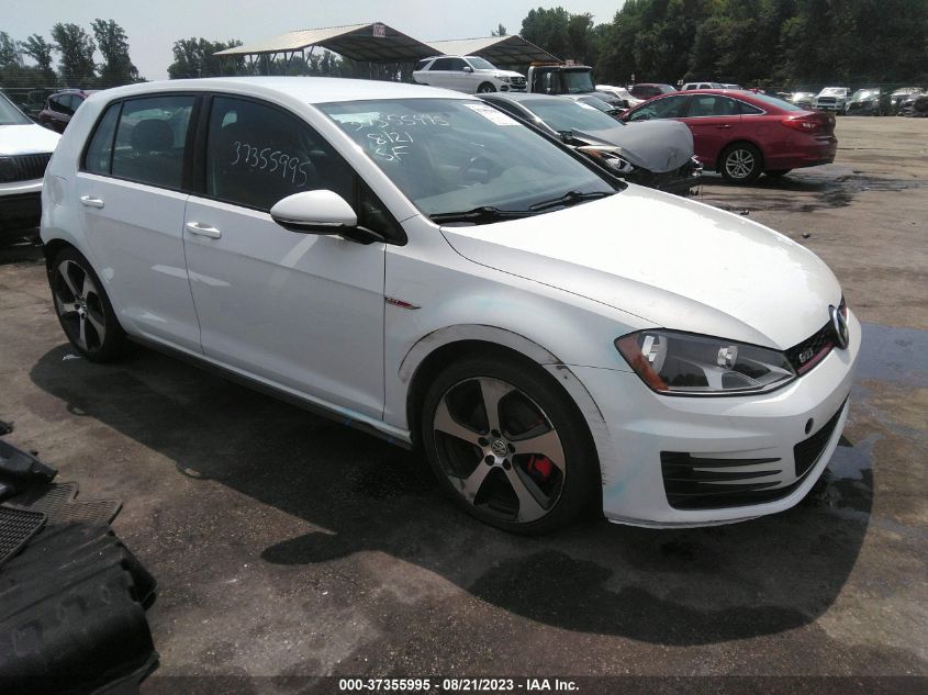 2016 VOLKSWAGEN GOLF GTI S - 3VW4T7AU0GM069780