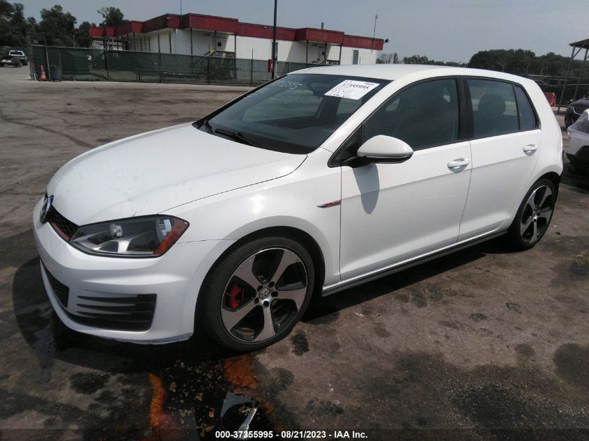 2016 VOLKSWAGEN GOLF GTI S - 3VW4T7AU0GM069780