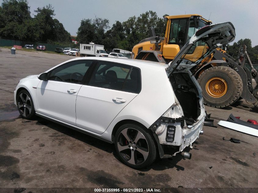 2016 VOLKSWAGEN GOLF GTI S - 3VW4T7AU0GM069780