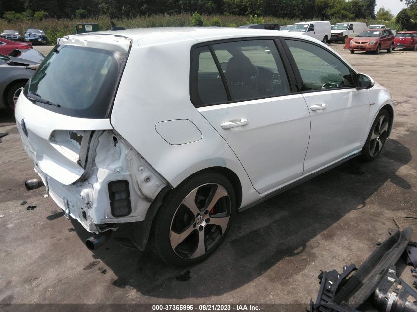 2016 VOLKSWAGEN GOLF GTI S - 3VW4T7AU0GM069780