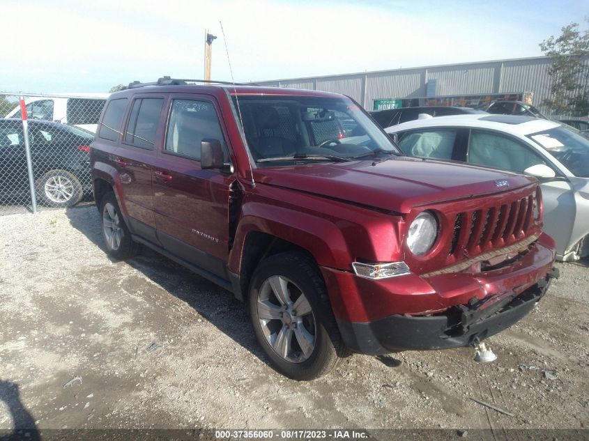 2014 JEEP PATRIOT LIMITED - 1C4NJRCB2ED710814