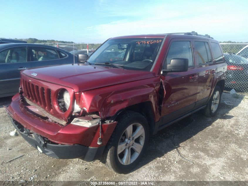 2014 JEEP PATRIOT LIMITED - 1C4NJRCB2ED710814