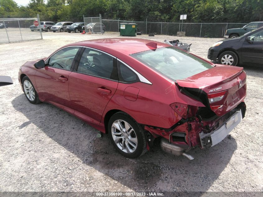 2019 HONDA ACCORD SEDAN LX 1.5T - 1HGCV1F16KA042868