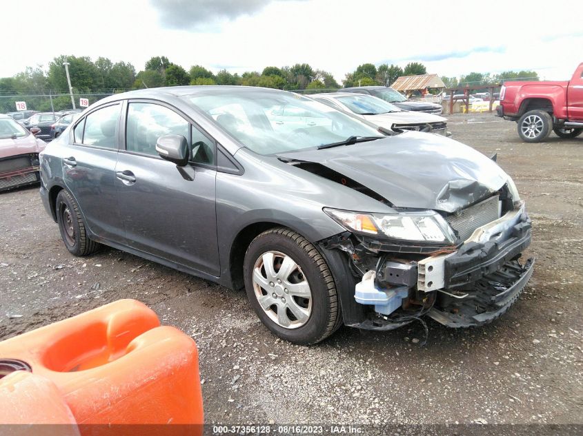 2013 HONDA CIVIC HYBRID - 19XFB4F34DE203662