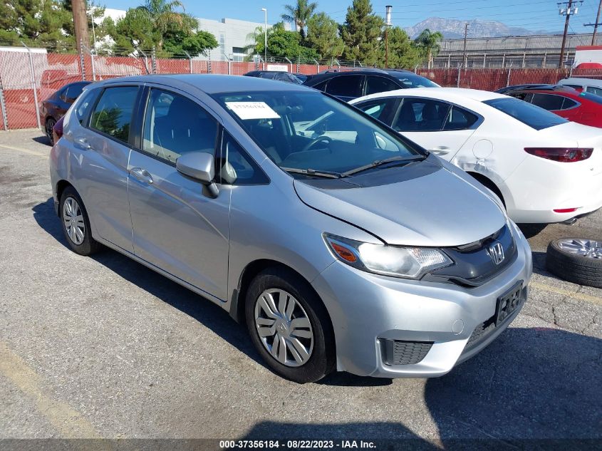 2016 HONDA FIT LX - JHMGK5H59GS002770