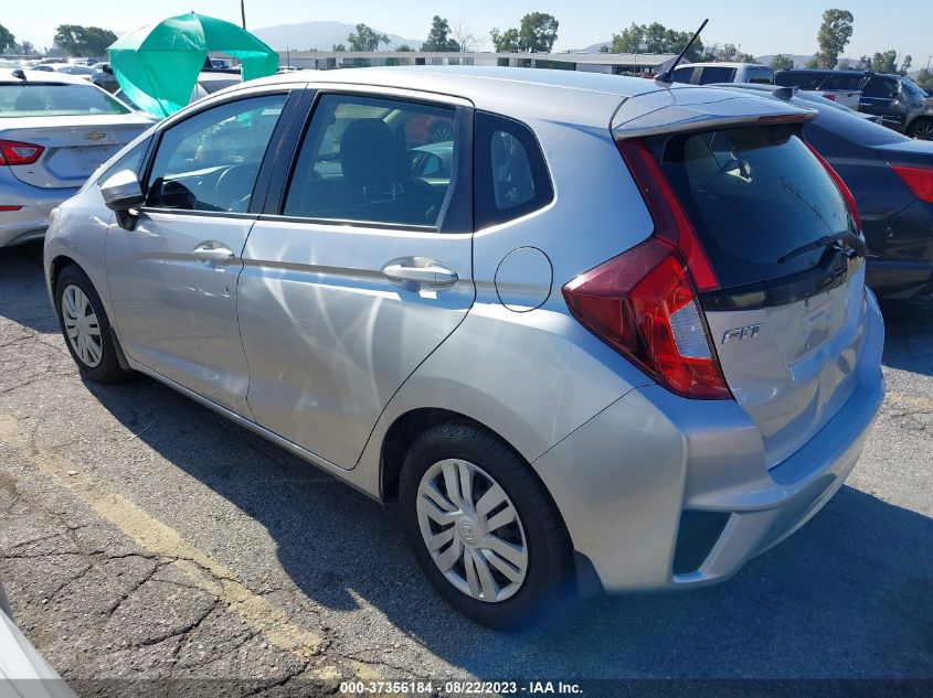 2016 HONDA FIT LX - JHMGK5H59GS002770