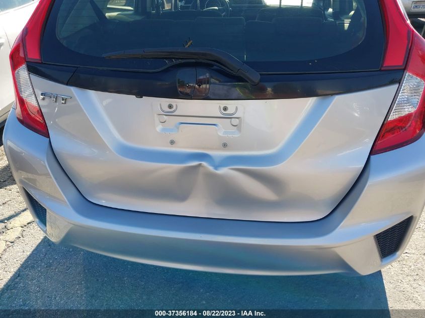 2016 HONDA FIT LX - JHMGK5H59GS002770