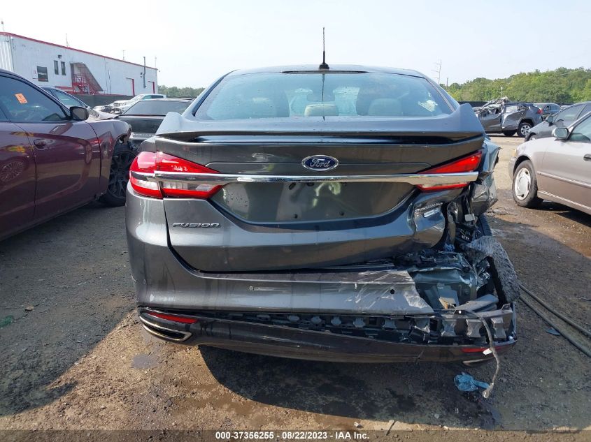 2018 FORD FUSION TITANIUM/PLATINUM - 3FA6P0D9XJR212118