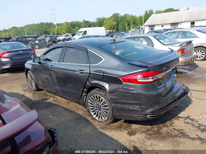 2018 FORD FUSION TITANIUM/PLATINUM - 3FA6P0D9XJR212118