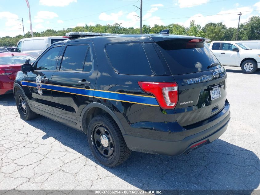2017 FORD POLICE INTERCEPTOR 1FM5K8AR7HG823417