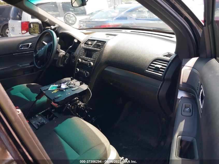 2017 FORD POLICE INTERCEPTOR 1FM5K8AR7HG823417