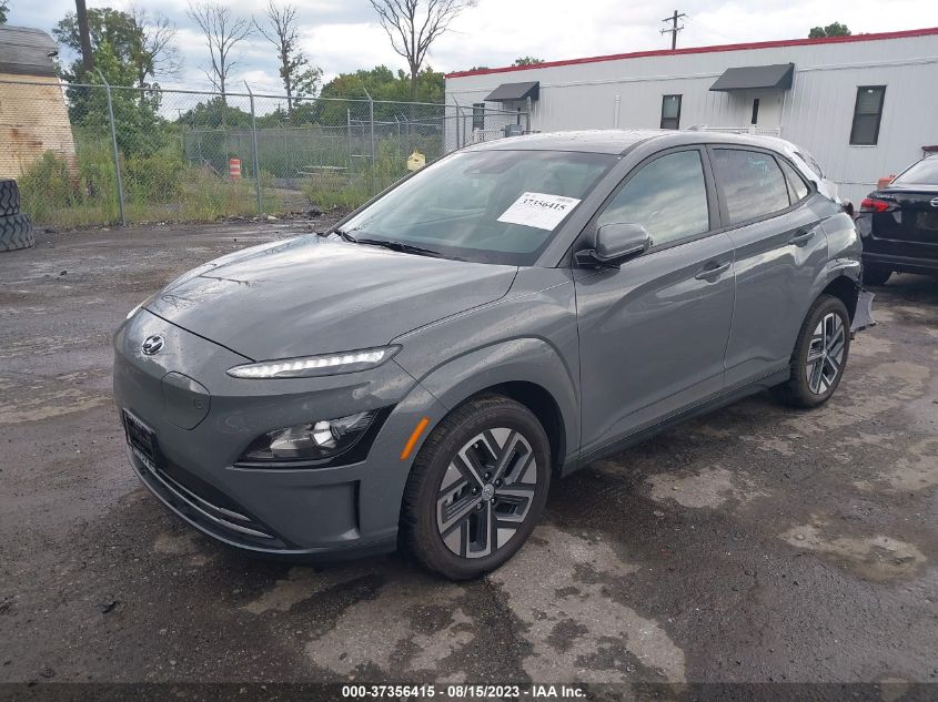 KM8K23AGXPU174365 Hyundai Kona Electric SE 2