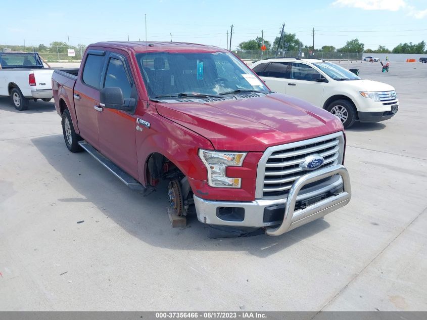 2017 FORD F-150 XL/XLT/LARIAT - 1FTEW1EF5HKC16532