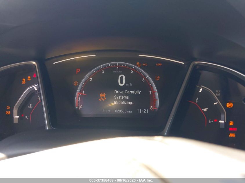2019 HONDA CIVIC SEDAN SPORT - 19XFC2F87KE204816