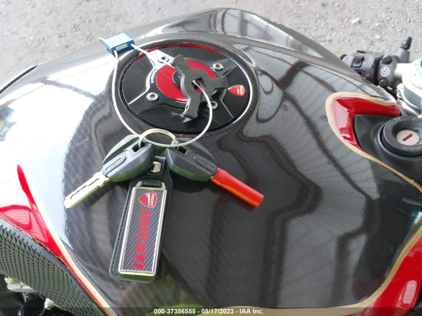 2012 DUCATI SUPERBIKE 1199 PANIGALE/S ZDM14BPW5CB000474