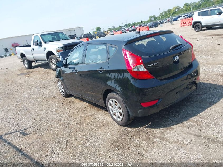 2013 HYUNDAI ACCENT GS - KMHCT5AE5DU081292