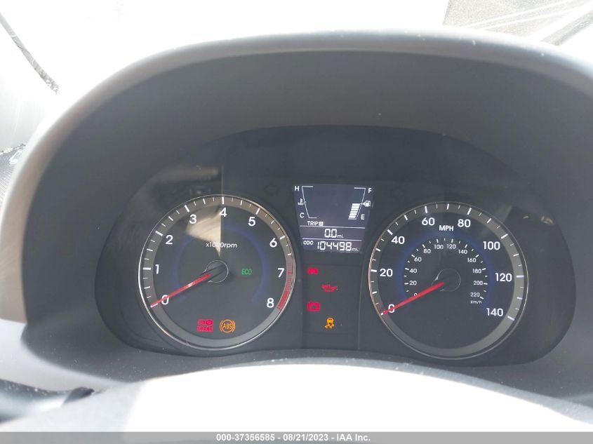 2013 HYUNDAI ACCENT GS - KMHCT5AE5DU081292