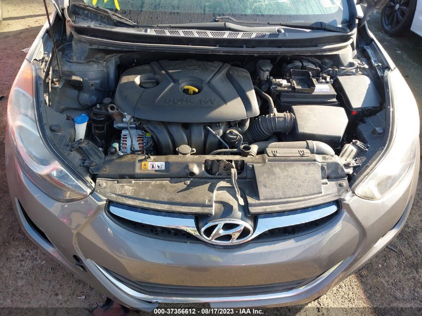 2013 HYUNDAI ELANTRA GLS PZEV - 5NPDH4AE5DH362510