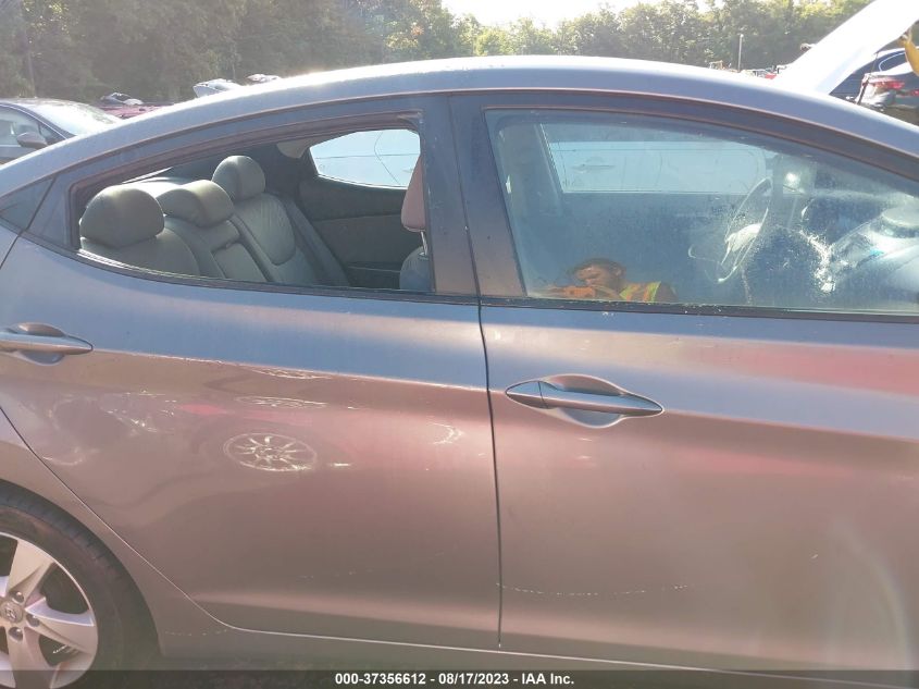2013 HYUNDAI ELANTRA GLS PZEV - 5NPDH4AE5DH362510