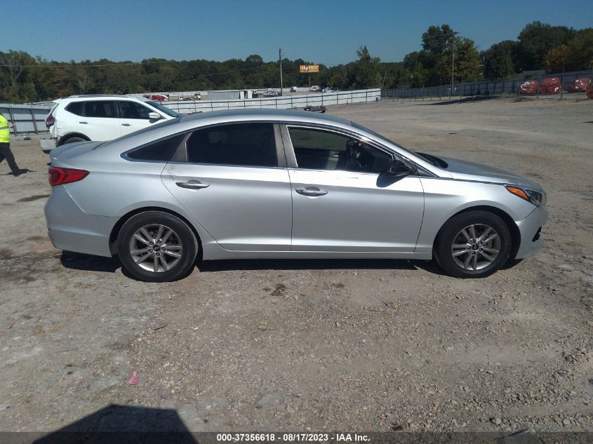 2017 HYUNDAI SONATA 2.4L - 5NPE24AF9HH507889