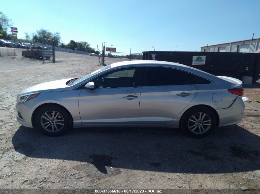 2017 HYUNDAI SONATA 2.4L - 5NPE24AF9HH507889