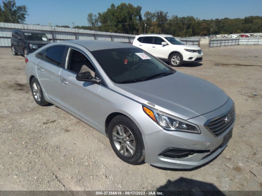 2017 HYUNDAI SONATA 2.4L - 5NPE24AF9HH507889