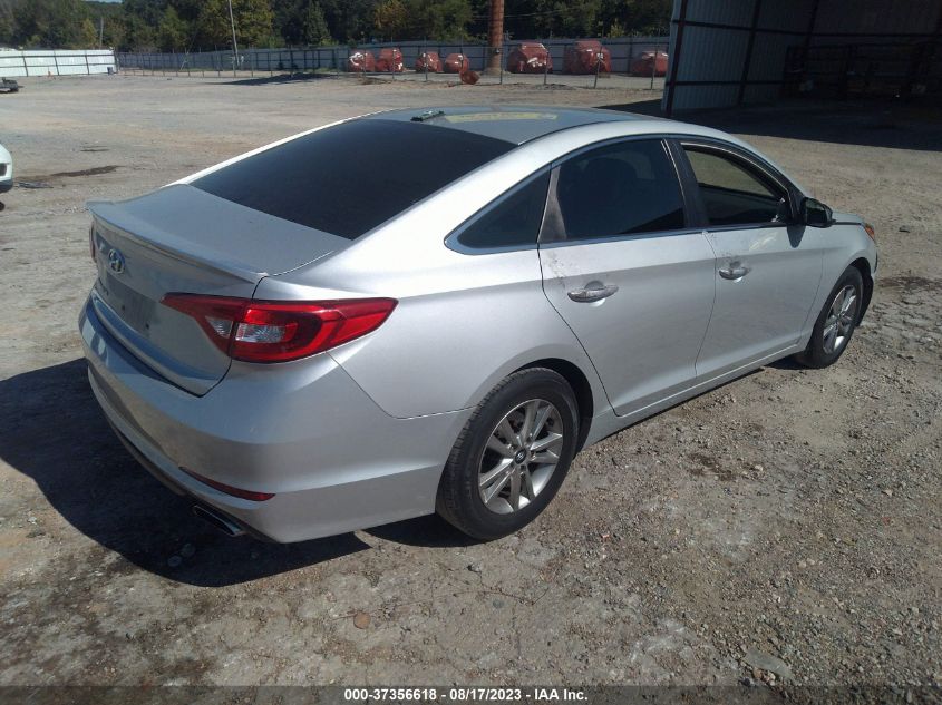 2017 HYUNDAI SONATA 2.4L - 5NPE24AF9HH507889