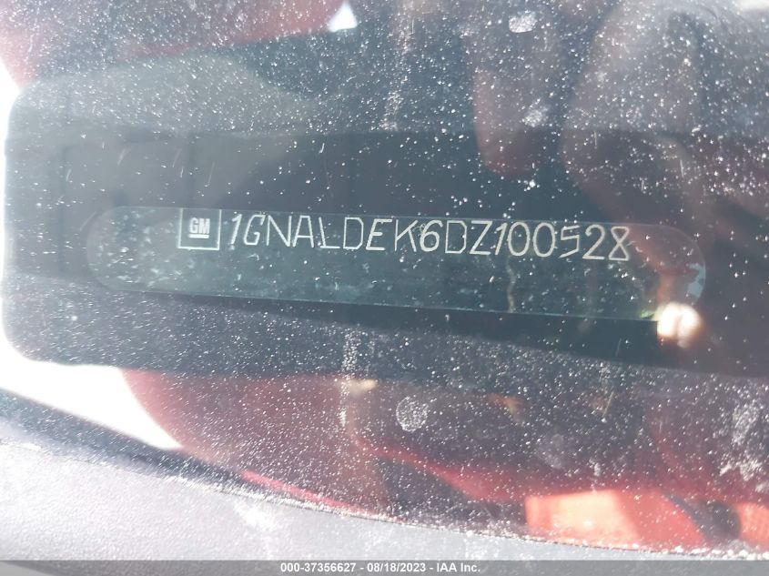 2013 CHEVROLET EQUINOX LT - 1GNALDEK6DZ100528